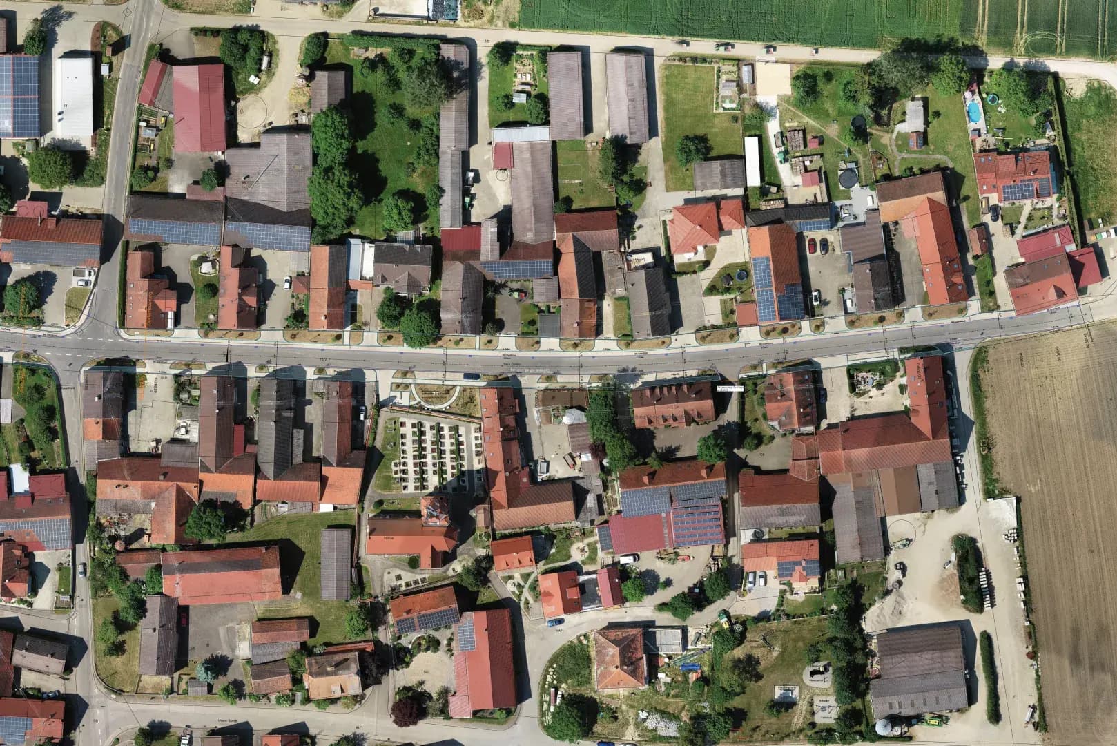 Kanalbau und Straßenbau